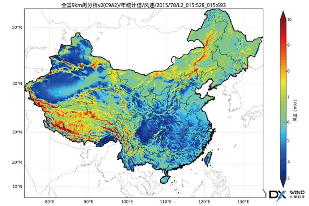 基于中尺度數(shù)值模擬的風(fēng)資源服務(wù)